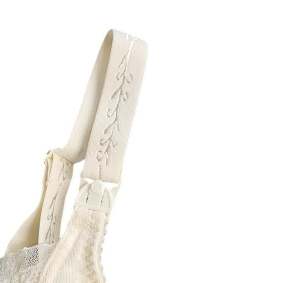 Bravado Nursing Bra, Lace, Removable Straps, Ivory, Wireless, Size 38D/DD, NWT - Picture 2 of 5